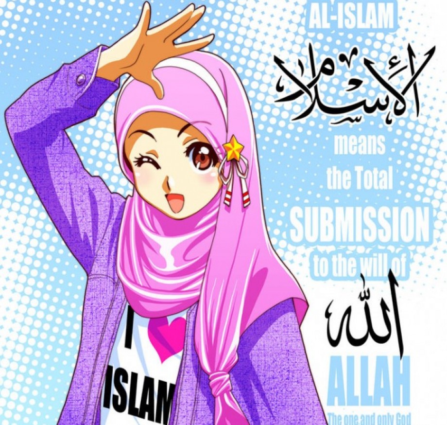 Gambar Kartun Muslimah Jpg